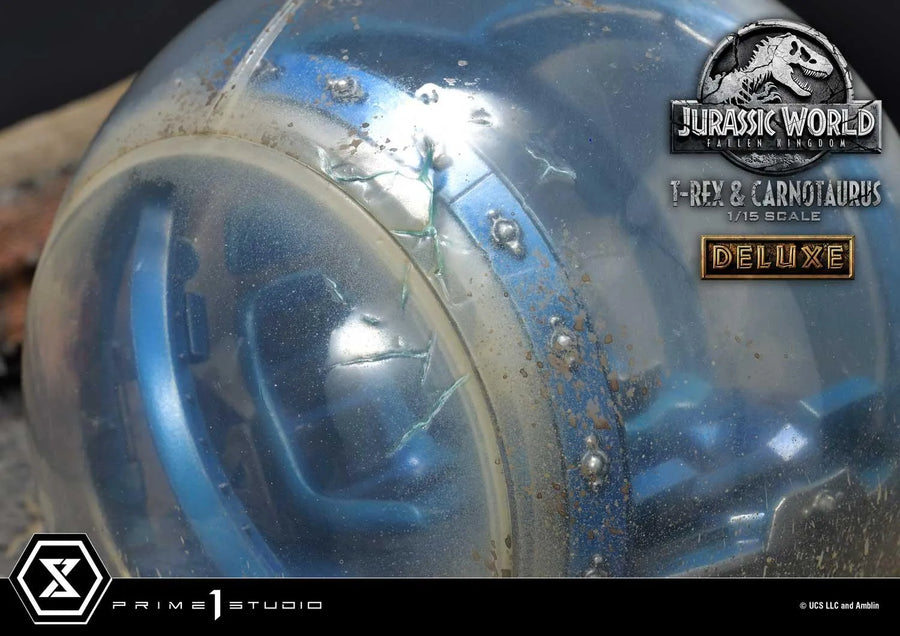 Tyrannosaurus-Rex & Carnotaurus (Deluxe Version) Jurassic World: Fallen Kingdom (Film) – Prime1Studio – ActionFigure Brasil