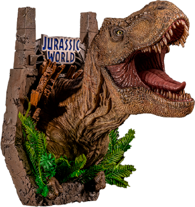 Tyrannosaurus Rex - LIMITED EDITION: 599 – Infinity Studio – ActionFigure Brasil — com base expositora