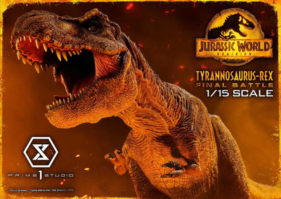 Tyrannosaurus-Rex (Regular Version) Jurassic World: Dominion (Film) – Prime1Studio – ActionFigure Brasil