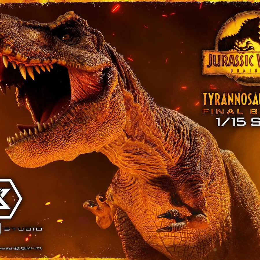 Tyrannosaurus-Rex (Regular Version) Jurassic World: Dominion (Film) – Prime1Studio – ActionFigure Brasil