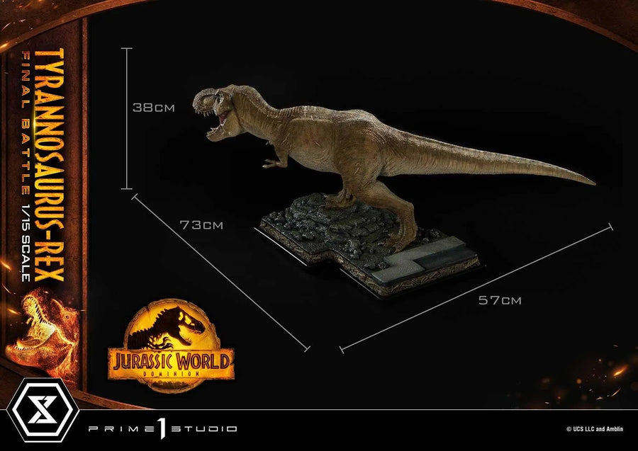 Tyrannosaurus-Rex (Regular Version) Jurassic World: Dominion (Film) – Prime1Studio – ActionFigure Brasil