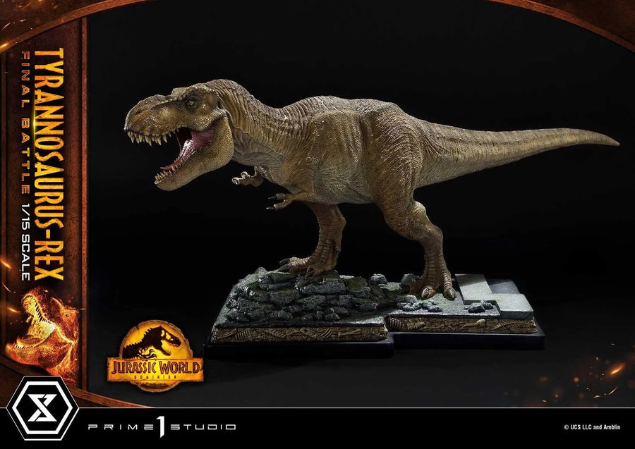 Tyrannosaurus-Rex (Regular Version) Jurassic World: Dominion (Film) – Prime1Studio – ActionFigure Brasil