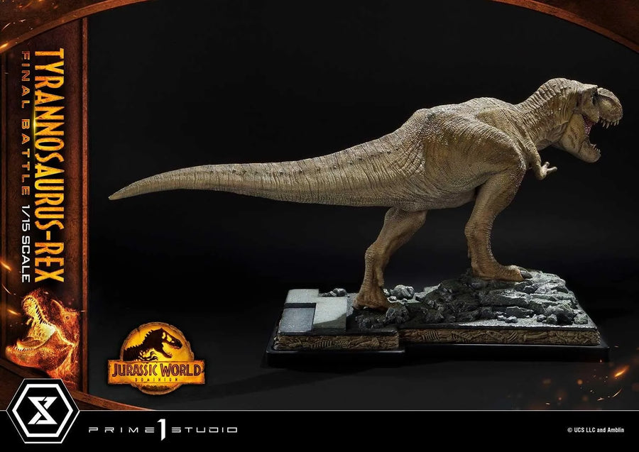 Tyrannosaurus-Rex (Regular Version) Jurassic World: Dominion (Film) – Prime1Studio – ActionFigure Brasil