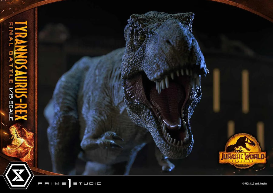 Tyrannosaurus-Rex (Regular Version) Jurassic World: Dominion (Film) – Prime1Studio – ActionFigure Brasil