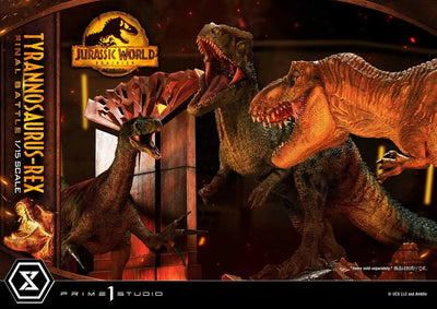Tyrannosaurus-Rex (Regular Version) Jurassic World: Dominion (Film) – Prime1Studio – ActionFigure Brasil