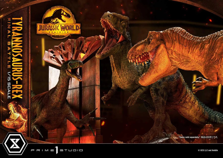 Tyrannosaurus-Rex (Regular Version) Jurassic World: Dominion (Film) – Prime1Studio – ActionFigure Brasil