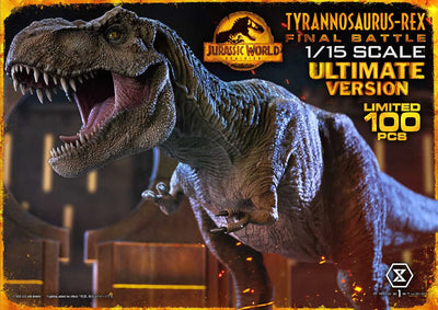 Tyrannosaurus-Rex (Ultimate Version) Jurassic World: Dominion (Film) – Prime1Studio – ActionFigure Brasil