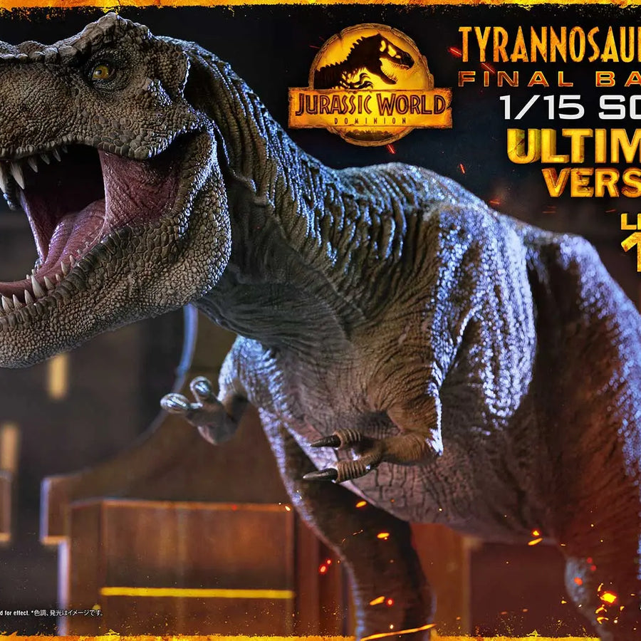 Tyrannosaurus-Rex (Ultimate Version) Jurassic World: Dominion (Film) – Prime1Studio – ActionFigure Brasil