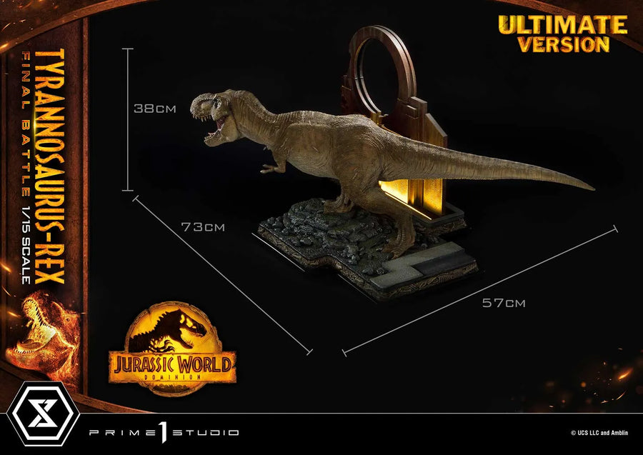 Tyrannosaurus-Rex (Ultimate Version) Jurassic World: Dominion (Film) – Prime1Studio – ActionFigure Brasil