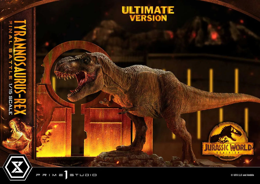 Tyrannosaurus-Rex (Ultimate Version) Jurassic World: Dominion (Film) – Prime1Studio – ActionFigure Brasil