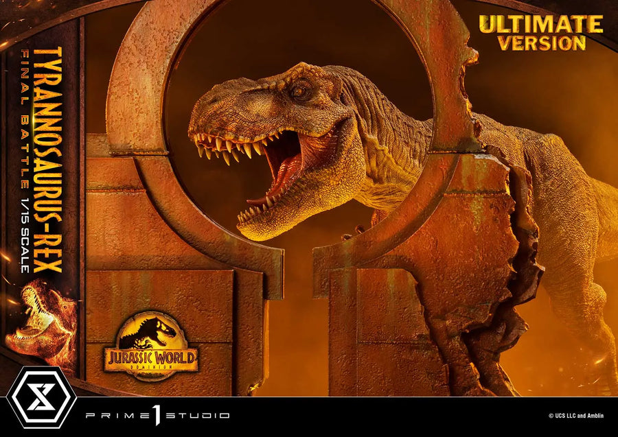 Tyrannosaurus-Rex (Ultimate Version) Jurassic World: Dominion (Film) – Prime1Studio – ActionFigure Brasil