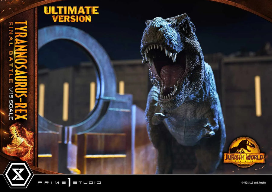 Tyrannosaurus-Rex (Ultimate Version) Jurassic World: Dominion (Film) – Prime1Studio – ActionFigure Brasil