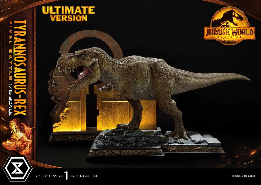 Tyrannosaurus-Rex (Ultimate Version) Jurassic World: Dominion (Film) – Prime1Studio – ActionFigure Brasil