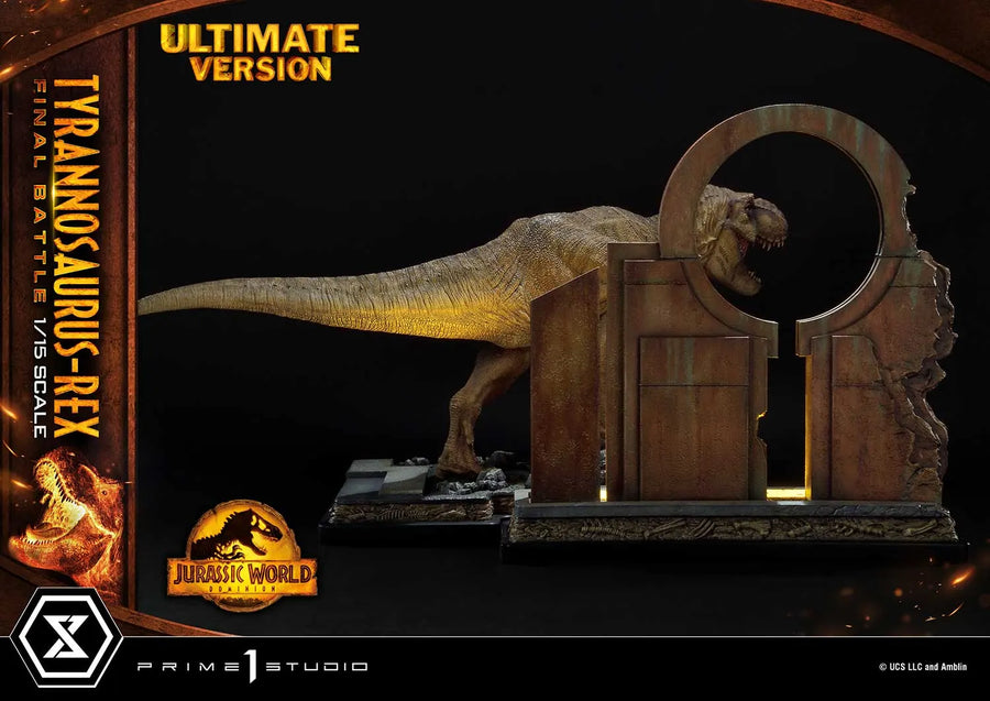 Tyrannosaurus-Rex (Ultimate Version) Jurassic World: Dominion (Film) – Prime1Studio – ActionFigure Brasil