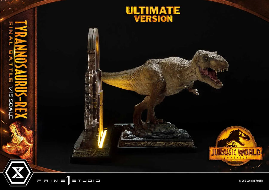 Tyrannosaurus-Rex (Ultimate Version) Jurassic World: Dominion (Film) – Prime1Studio – ActionFigure Brasil