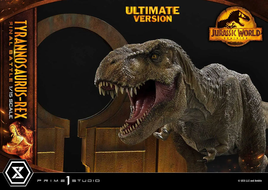 Tyrannosaurus-Rex (Ultimate Version) Jurassic World: Dominion (Film) – Prime1Studio – ActionFigure Brasil