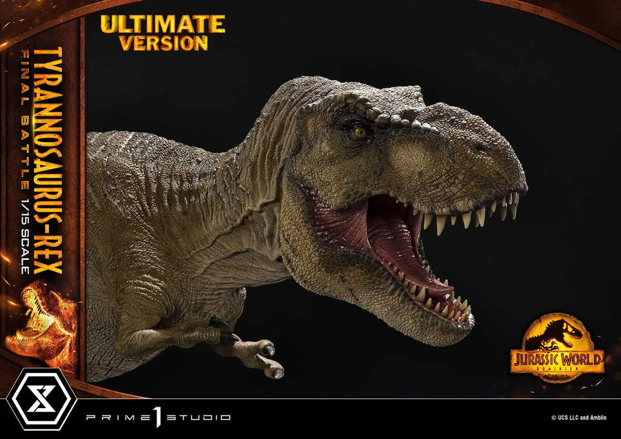 Tyrannosaurus-Rex (Ultimate Version) Jurassic World: Dominion (Film) – Prime1Studio – ActionFigure Brasil