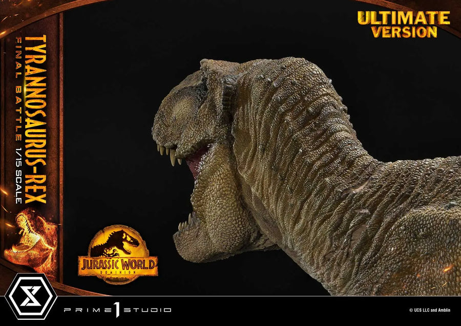 Tyrannosaurus-Rex (Ultimate Version) Jurassic World: Dominion (Film) – Prime1Studio – ActionFigure Brasil
