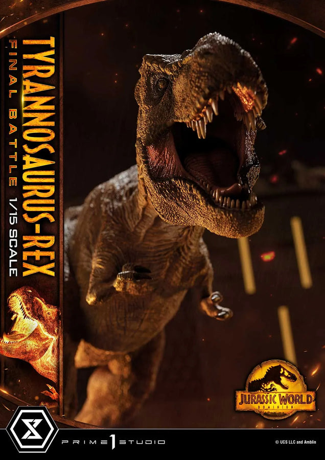 Tyrannosaurus-Rex (Ultimate Version) Jurassic World: Dominion (Film) – Prime1Studio – ActionFigure Brasil