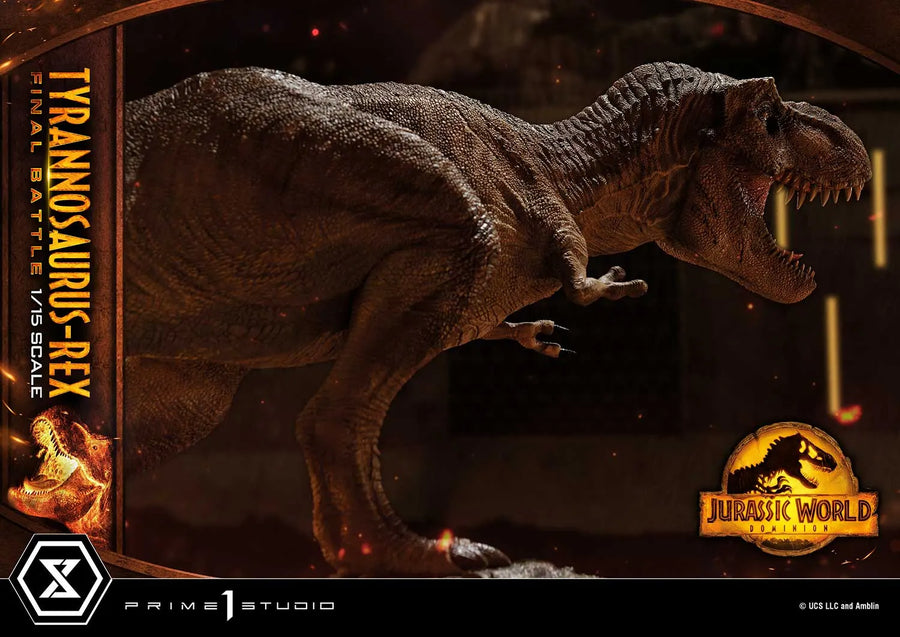 Tyrannosaurus-Rex (Ultimate Version) Jurassic World: Dominion (Film) – Prime1Studio – ActionFigure Brasil