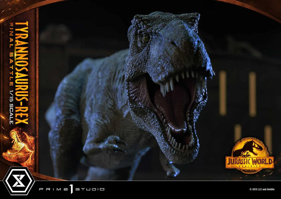 Tyrannosaurus-Rex (Ultimate Version) Jurassic World: Dominion (Film) – Prime1Studio – ActionFigure Brasil