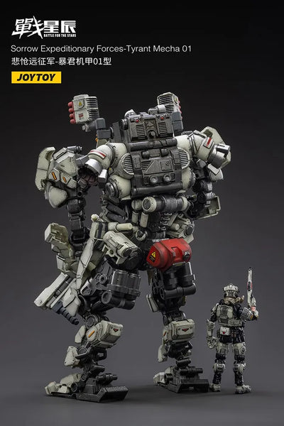 Tyrant Mecha 01 – Joytoy – ActionFigure Brasil — embalagem