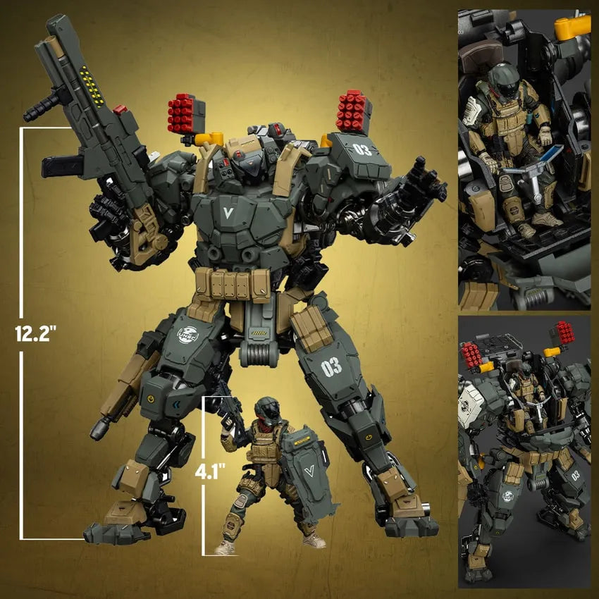 Tyrant Squad-03 Tactical Type – Joytoy – ActionFigure Brasil