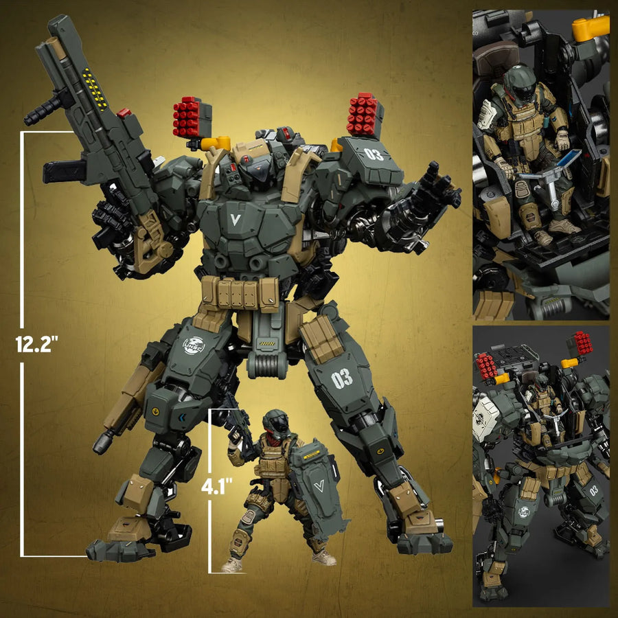 Tyrant Squad-03 Tactical Type – Joytoy – ActionFigure Brasil