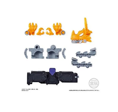 Uchuu Sentai Kyuranger - Minipla - Bandai Shokugan - Candy Toy - Ryu Voyager A (Bandai)ㅤ – Bandai As Manufacturer – ActionFigure Brasil — acessórios