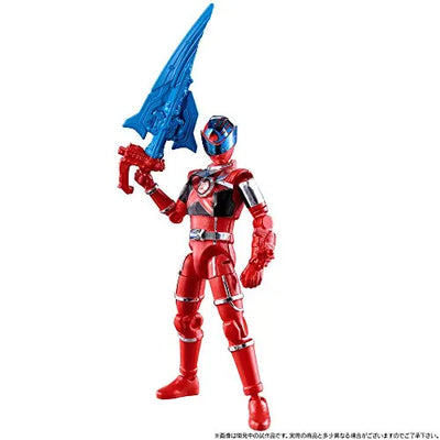 Uchuu Sentai Kyuranger - Shishi Red - Bandai Shokugan - Candy Toy - Uchuu Sentai Kyuranger Yu-Do 1 - Yu-Do - Shishi Red Orion (Bandai)ㅤ – Bandai – ActionFigureBrasil — detalhe do produto