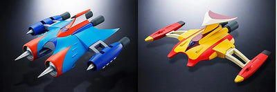 UFO Robo Grendizer - Soul of Chogokin GX-76X2 - Drill Spazer & Marine Spazer set - D.C. (Bandai Spirits)ㅤ – Bandai Spirits As Manufacturer – ActionFigureBrasil