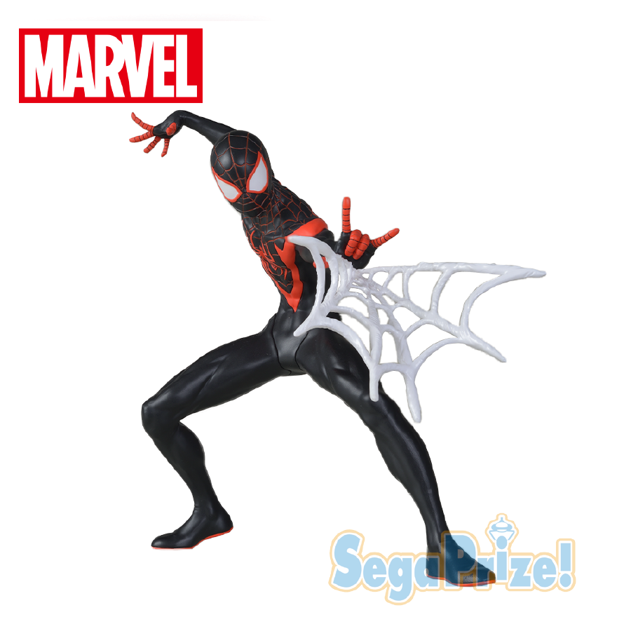 Ultimate Comics: Spider-Man - Miles Morales - Marvel Comics 80th Anniversary - SPM Figure (SEGA)ㅤ – Sega – ActionFigure Brasil