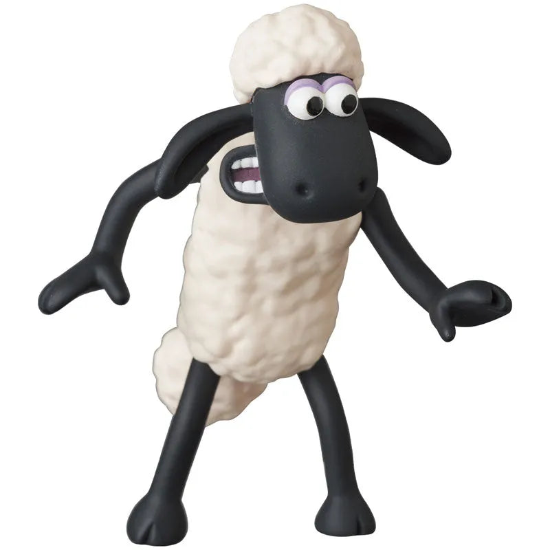 Ultra Detail Figure No.593 UDF A Shaun the Sheep Movie: Farmageddon - Shaun & Lu-Laㅤ – Medicom Toy – ActionFigure Brasil