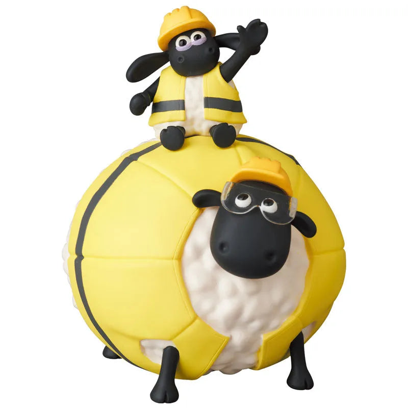 Ultra Detail Figure No.595 UDF A Shaun the Sheep Movie: Farmageddon - Timmy & Shirleyㅤ – Medicom Toy – ActionFigure Brasil