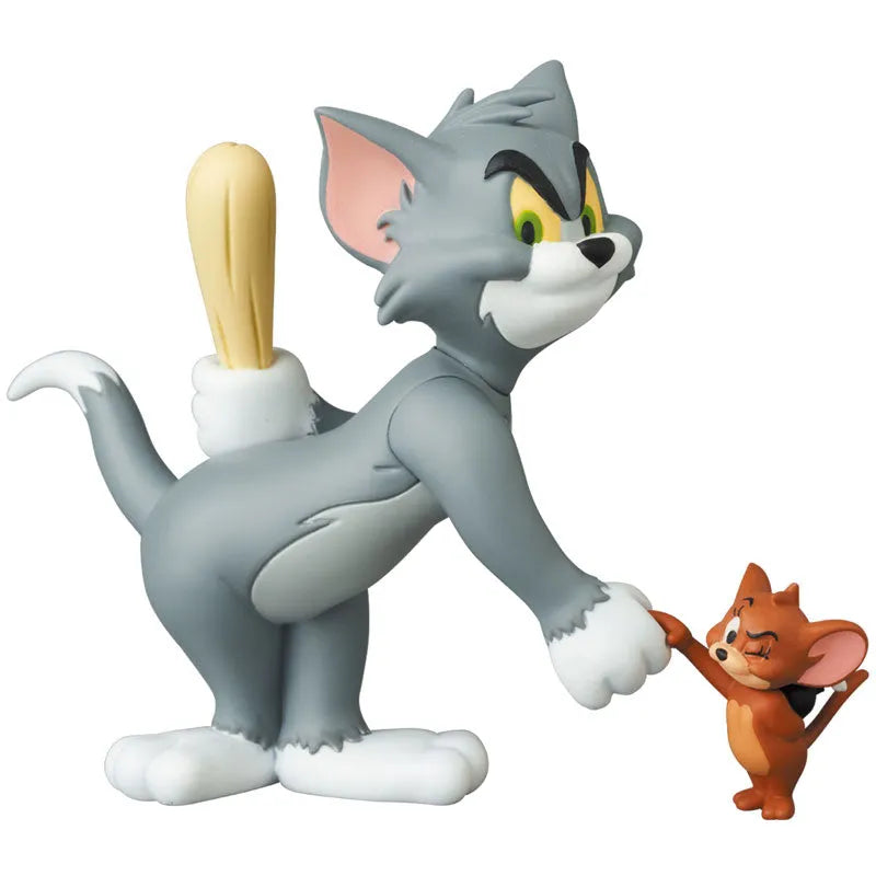 Ultra Detail Figure No.602 UDF TOM w/CLUB and JERRY w/BOMB [TOM andJERRY]ㅤ – Medicom Toy – ActionFigure Brasil