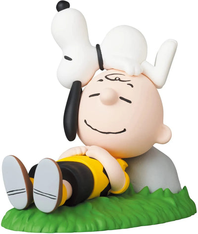 Ultra Detail Figure No.681 - PEANUTS SERIES 13 - NAPPING CHARLIE BROWN & SNOOPY (Medicom Toy)ㅤ – Medicom Toy – ActionFigure Brasil