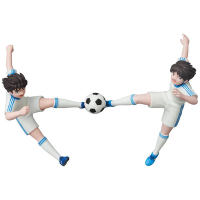 Ultra Detail Figure No.709 - Captain Tsubasa Series 2 - Tsubasa Ozora & Tarou Misaki - Twin Shoot (Medicom Toy)ㅤ – Medicom Toy – ActionFigure Brasil