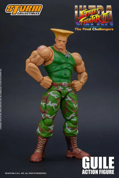 Ultra Street Fighter II: The Final Challengers - Guile - 1/12 (Storm Collectibles)ㅤ – Storm Collectibles – ActionFigureBrasil