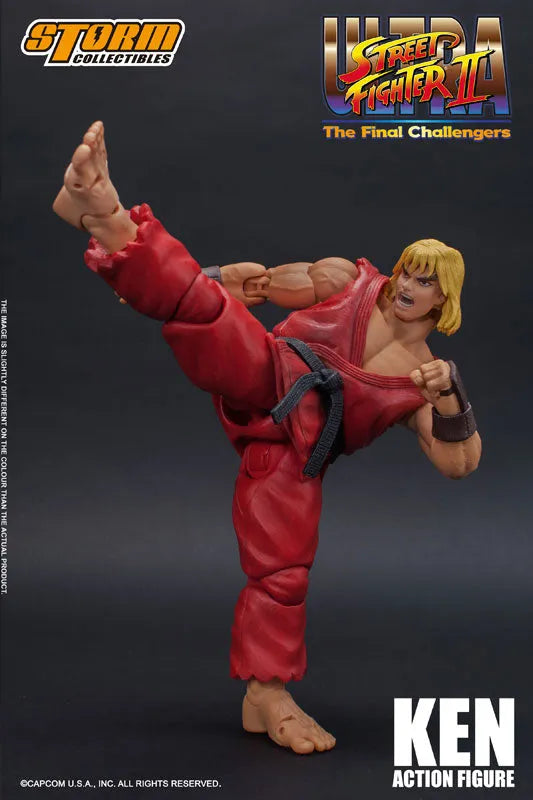 Ultra Street Fighter II: The Final Challengers - Ken Masters - 1/12 (Storm Collectibles)ㅤ – Storm Collectibles – ActionFigureBrasil