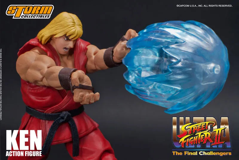 Ultra Street Fighter II: The Final Challengers - Ken Masters - 1/12 (Storm Collectibles)ㅤ – Storm Collectibles – ActionFigureBrasil
