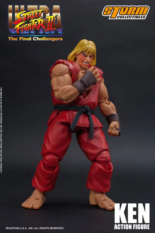 Ultra Street Fighter II: The Final Challengers - Ken Masters - 1/12 (Storm Collectibles)ㅤ – Storm Collectibles – ActionFigureBrasil