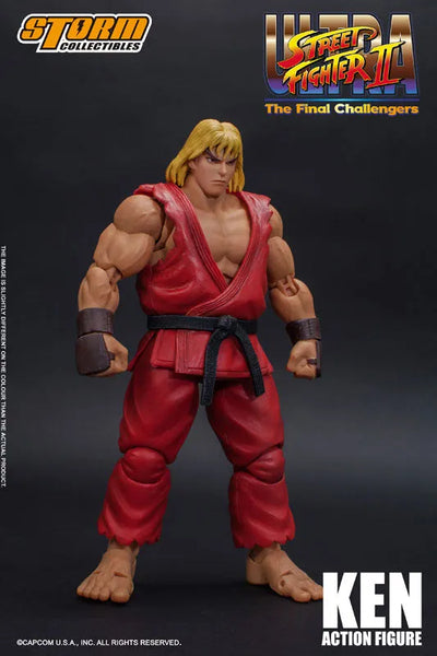 Ultra Street Fighter II: The Final Challengers - Ken Masters - 1/12 (Storm Collectibles)ㅤ – Storm Collectibles – ActionFigureBrasil — detalhe do produto