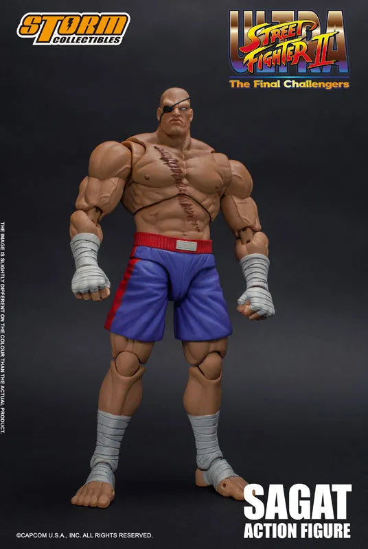 Ultra Street Fighter II: The Final Challengers - Sagat - 1/12 (Storm Collectibles)ㅤ – Storm Collectibles – ActionFigure Brasil