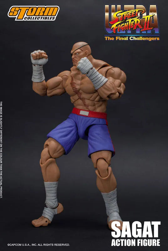 Ultra Street Fighter II: The Final Challengers - Sagat - 1/12 (Storm Collectibles)ㅤ – Storm Collectibles – ActionFigure Brasil