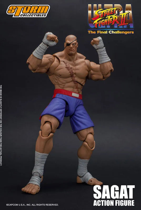 Ultra Street Fighter II: The Final Challengers - Sagat - 1/12 (Storm Collectibles)ㅤ – Storm Collectibles – ActionFigure Brasil