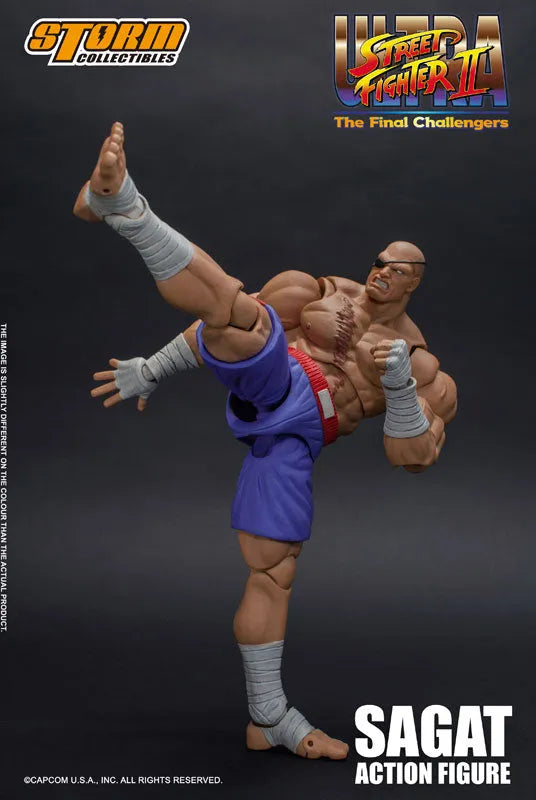 Ultra Street Fighter II: The Final Challengers - Sagat - 1/12 (Storm Collectibles)ㅤ – Storm Collectibles – ActionFigure Brasil