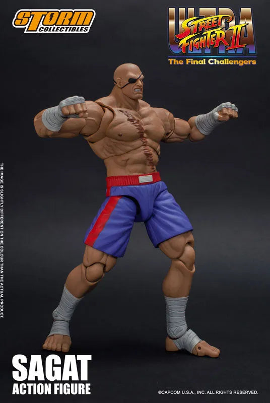 Ultra Street Fighter II: The Final Challengers - Sagat - 1/12 (Storm Collectibles)ㅤ – Storm Collectibles – ActionFigure Brasil
