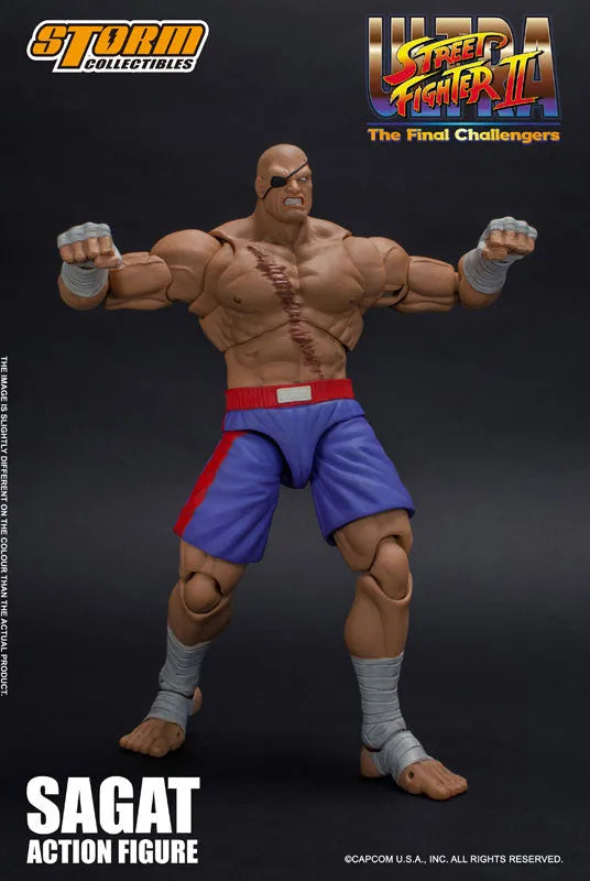 Ultra Street Fighter II: The Final Challengers - Sagat - 1/12 (Storm Collectibles)ㅤ – Storm Collectibles – ActionFigure Brasil