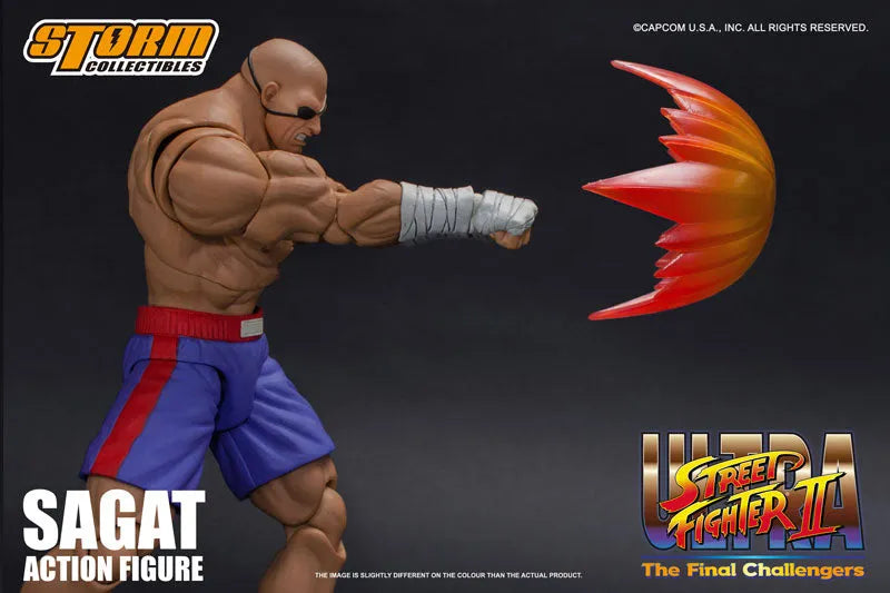Ultra Street Fighter II: The Final Challengers - Sagat - 1/12 (Storm Collectibles)ㅤ – Storm Collectibles – ActionFigure Brasil