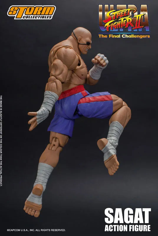 Ultra Street Fighter II: The Final Challengers - Sagat - 1/12 (Storm Collectibles)ㅤ – Storm Collectibles – ActionFigure Brasil